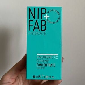 NEW 🆕 Nip+Fab Hyaluronic Fix Extreme4 Concentrate 2% Hydrating Face Serum 30 ml